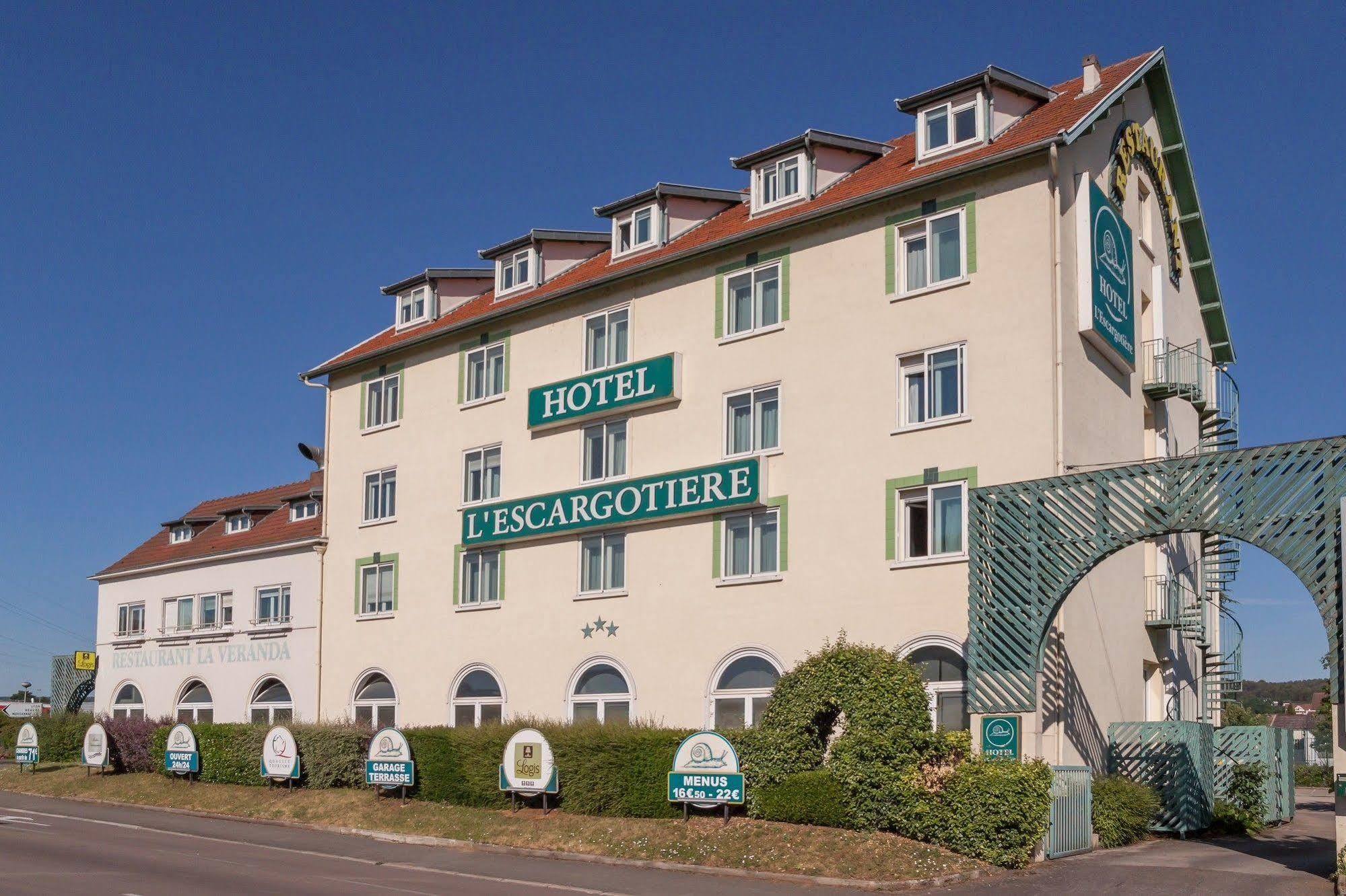 Logis Hotel L'Escargotiere Dijon Sud - Chenôve Zewnętrze zdjęcie